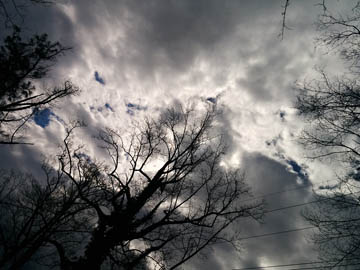 Afternoon Spring Storm Clouds. © 2015 Peter Wetzel.