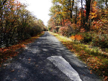 Lower Awosting Carriageway from lower parking lot on way to Lake Awosting. © 2015 Peter Wetzel.