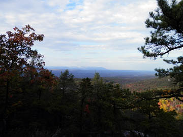 Beacon Hill view (Catskill Mountains in the distance). © 2015 Peter Wetzel.