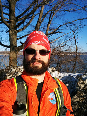 Selfie at Croton Point Park © 2017 Peter Wetzel.