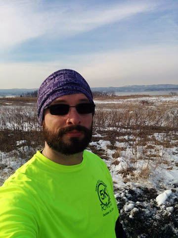 A garbage view (Pun intended. It's actually a really nice view from the top of the capped landfill at Croton Point Park). © 2017 Peter Wetzel.